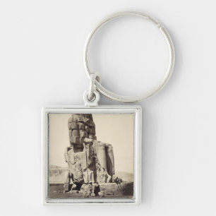 「声Memnon」、Amenhotep Iの巨大な彫像 キーホルダー