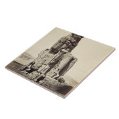 「声Memnon」、Amenhotep Iの巨大な彫像 タイル (側面)