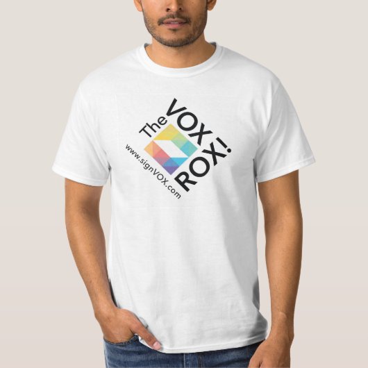 声ROXのティー Tシャツ (正面)