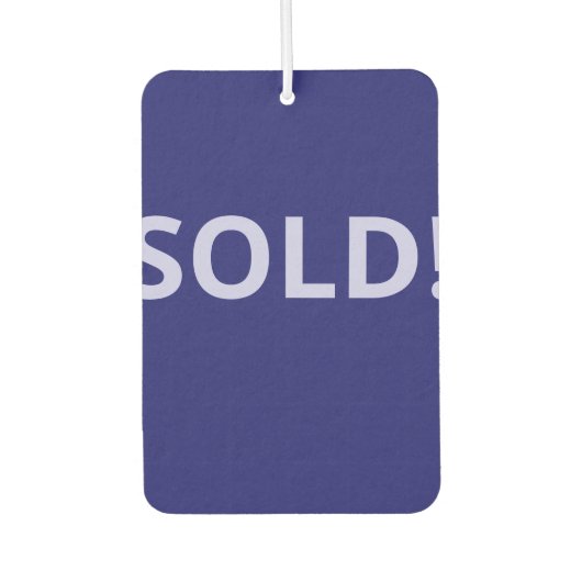 売った!信仰引用文ラベンダー文字オンミッドナイト カーエアーフレッシュナー (正面)