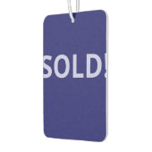 売った!信仰引用文ラベンダー文字オンミッドナイト カーエアーフレッシュナー (左)