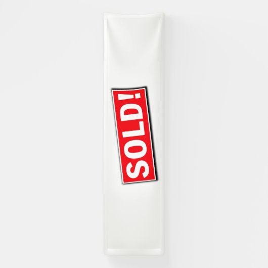 売った！ 横断幕 (縦)