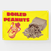 売りフェンス用ゆでピーナッツ 横断幕 (横)