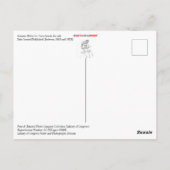 売り出し向けの中古車 ポストカード (裏面)