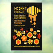 売り出し用ハチミツ ウィンドウサイン (シート3)