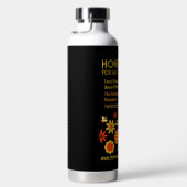 売り出し用ハチミツ ウォーターボトル (右面)