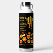 売り出し用ハチミツ ウォーターボトル (正面)