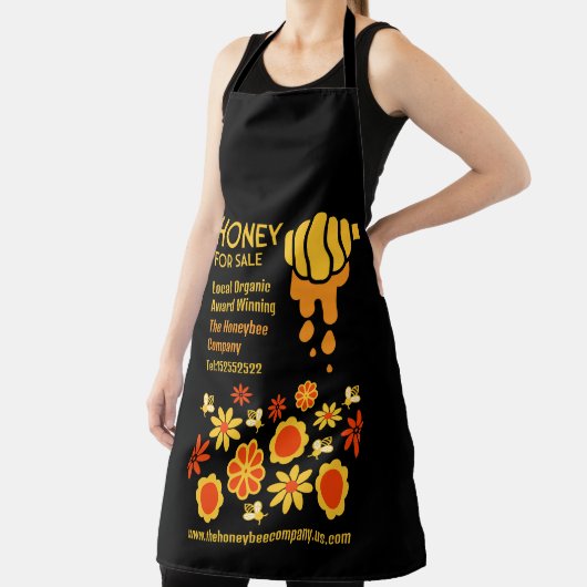 売り出し用ハチミツ エプロン (インサイチュ)