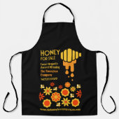 売り出し用ハチミツ エプロン (正面)