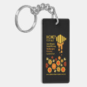 売り出し用ハチミツ キーホルダー (正面左)