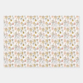 売り出し用ハチミツ ラッピングペーパーシート (正面2)