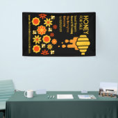 売り出し用ハチミツ 横断幕 (トレードショー)