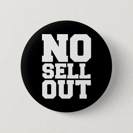 売り切れない 缶バッジ (正面)