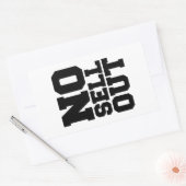 売り切れない 長方形シール (封筒)