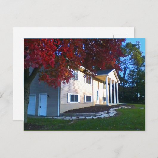 売り家。 ポストカード (正面/裏面)