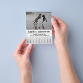 売り手ポスター チラシ (手)