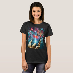 売り物という言葉が付いている電話を持っている人 Tシャツ