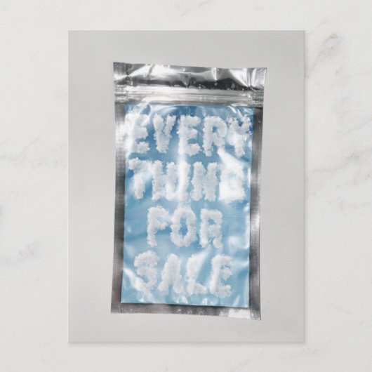 売り物のすべて ポストカード (正面)