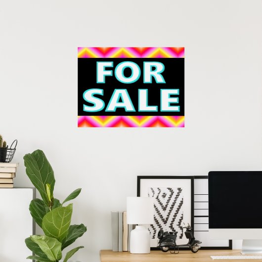 売り物 ポスター (ホームオフィス)