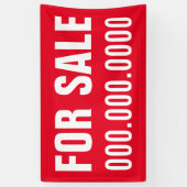 売り物 横断幕 (縦)