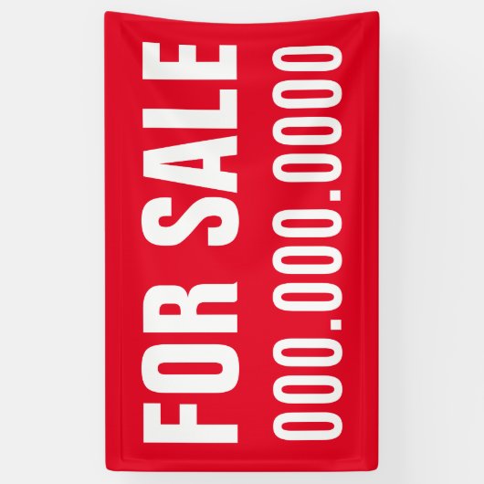 売り物 横断幕 (縦)