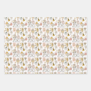 売り蜂蜜 ラッピングペーパーシート