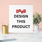 売れ！アクリル記号11" x 14インチ – カスタム アクリルサイン (ウェディング)