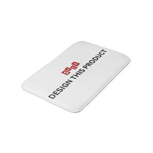 売れ！スモールバスマット – カスタム バスマット (アングル)