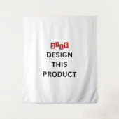 売れ！タペストリー – 大（68インチx 80インチ） -カスタム タペストリー (正面)