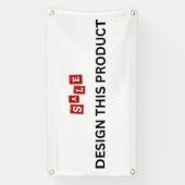 売れ!バナー – 1.6'x3' – 屋外(金属製グロメット付き) 横断幕 (縦)