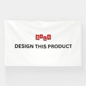 売れ!バナー – 6'x10' – 屋内 – カスタム 横断幕 (横)