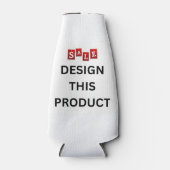 売れ！ボトルクール – 泡 – カスタマイズ ボトルクーラー (正面)