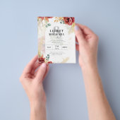 売れ！ボホブルゴーニュ金ゴールドフローラカントリーバーンファーム チラシ (手)