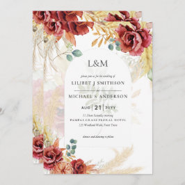 売れ!ボホブルゴーニュ金ゴールドフローラカントリーバーンファーム 招待状