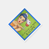 売れ！ユーモアレトロワイン(パーティー)カクテルナプキンス スタンダードカクテルナプキン (角)