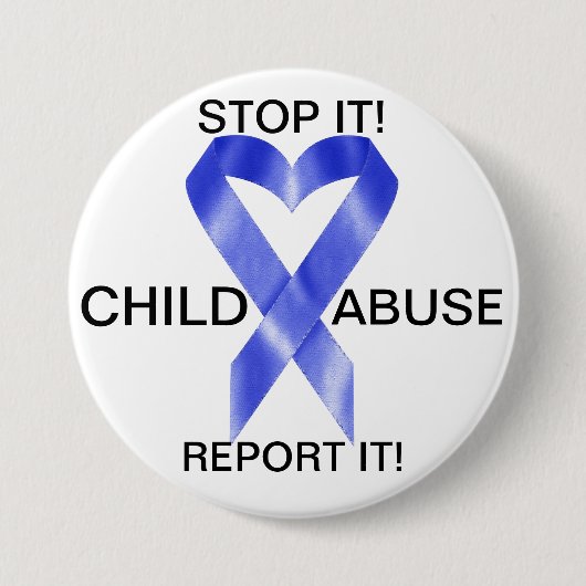 売れ！児童虐待を防止する 缶バッジ (正面)