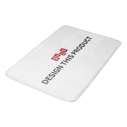 売れ！大浴用マット – カスタム バスマット (アングル)