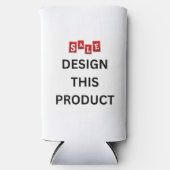 売れ！背の高いクーラーボックス – フォームカスタマイズ-  スリム缶クーラー (正面)