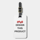 売れ！荷物タグ – 両面 – カスタム ラゲッジタグ (正面縦)