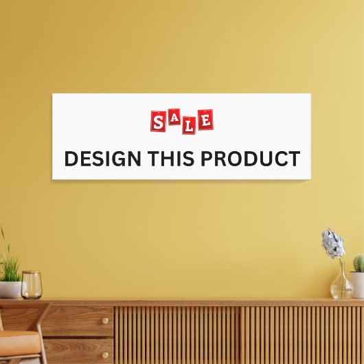 売れ！Canvas Print Premium 包まれた 48"x16 Quality キャンバスプリント (インサイチュ (リビング))