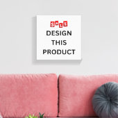 売れ！Canvas Print Premium 包まれた -8"x8"品質 キャンバスプリント (インサイチュ (リビング))