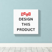 売れ！Canvas Print Premium 包まれた -8"x8"品質 キャンバスプリント (インサイチュ (ウッドフロア))