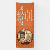 売カスタマイズり柵用の農産生山羊ミルク 横断幕 (縦)