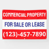 売カスタマイズ渡し又は貸渡しの商業財産 横断幕 (横)