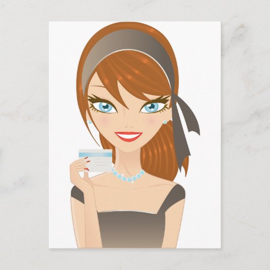 売子 ポストカード (正面)