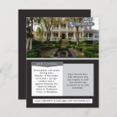 売実在買マーケティングフライヤー用エステートハウス (正面/裏面)