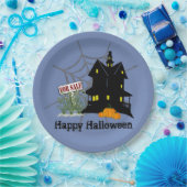 売幽霊のよく出るり家 ペーパープレート (パーティー)