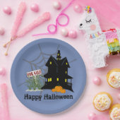 売幽霊のよく出るり家 ペーパープレート (パーティー)