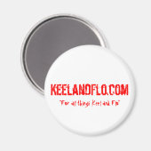 売春あっせん業者あなたの冷蔵庫とKeelとFlo マグネット (正面/裏面)