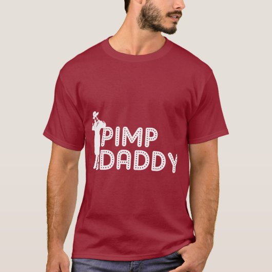 売春あっせん業者のお父さん Tシャツ (正面)